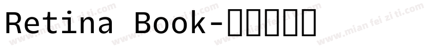 Retina Book字体转换
